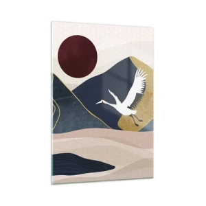 Üveg kép - És ismét ELREPÜLT a nap - 50x70 cm