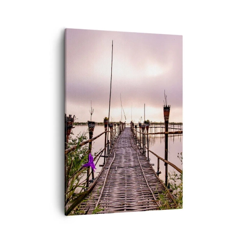 Vászonkép - Nyugalom és csend Ázsiában - 50x70 cm