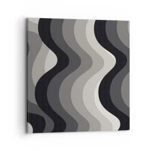 Vászonkép - Hullám a hullám után - 70x70 cm