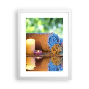 Poszter fekete keretben - Idő a testnek - 30x40 cm