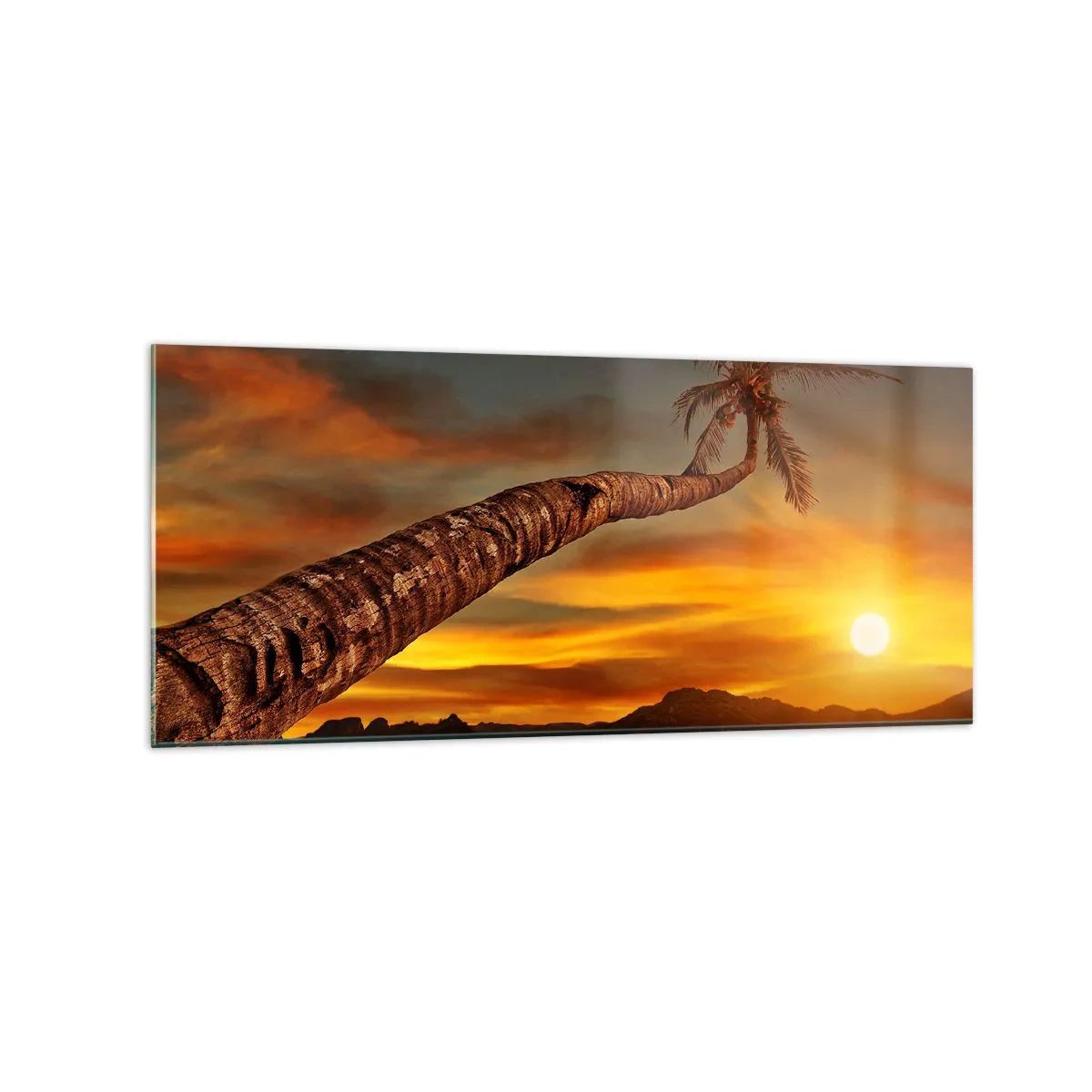 Üveg kép - Egzotikus nyaralás, karibi kaland - 120x50 cm