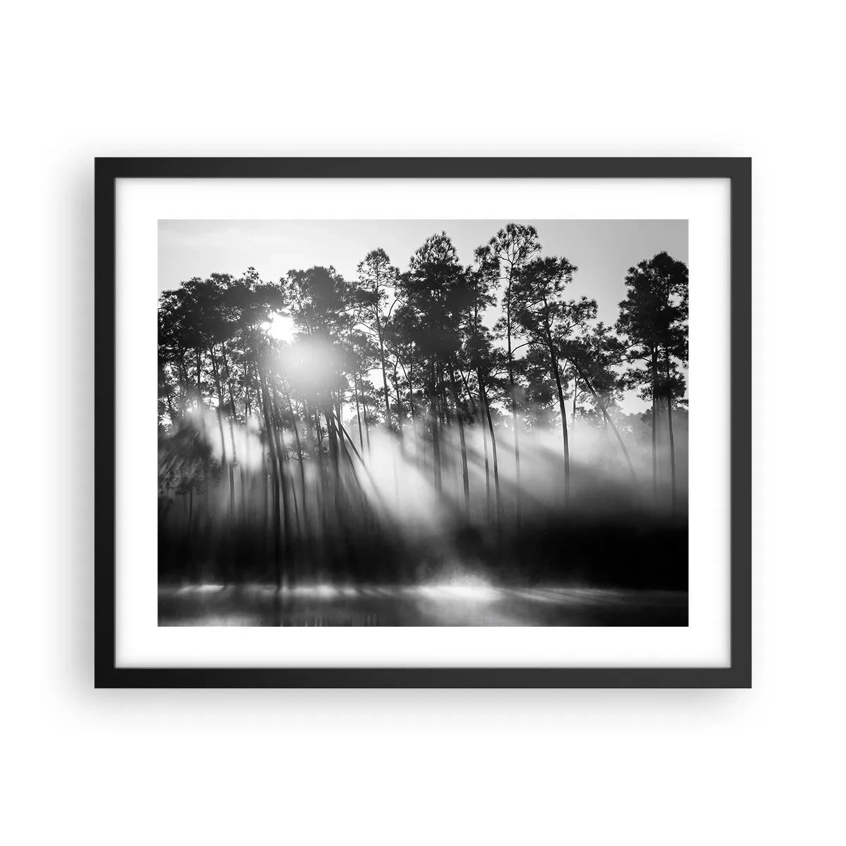 Poszter fehér keretben - Megállíthatatlan nap - 50x40 cm