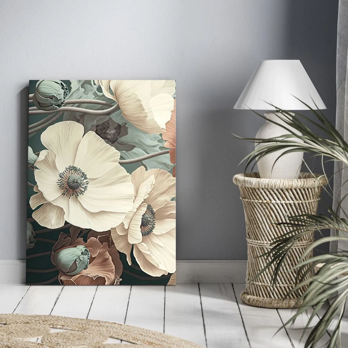 Vászonkép - Pipacsok suttogása - 80x120 cm