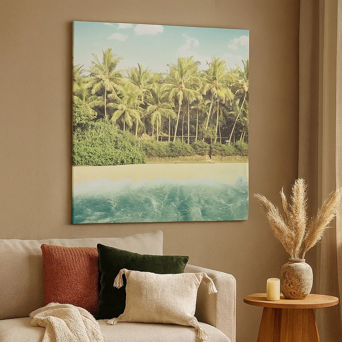 Vászonkép - Talán itt? - 30x30 cm