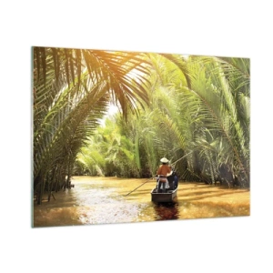 Üveg kép - A pálma kanyonban - 100x70 cm