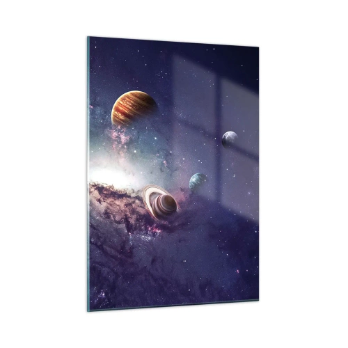 Üveg kép - Napos táncrendszer - 50x70 cm