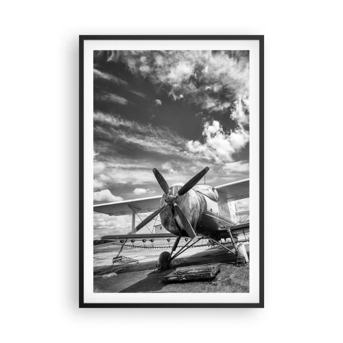 Poszter fehér keretben - Alig várom! - 61x91 cm