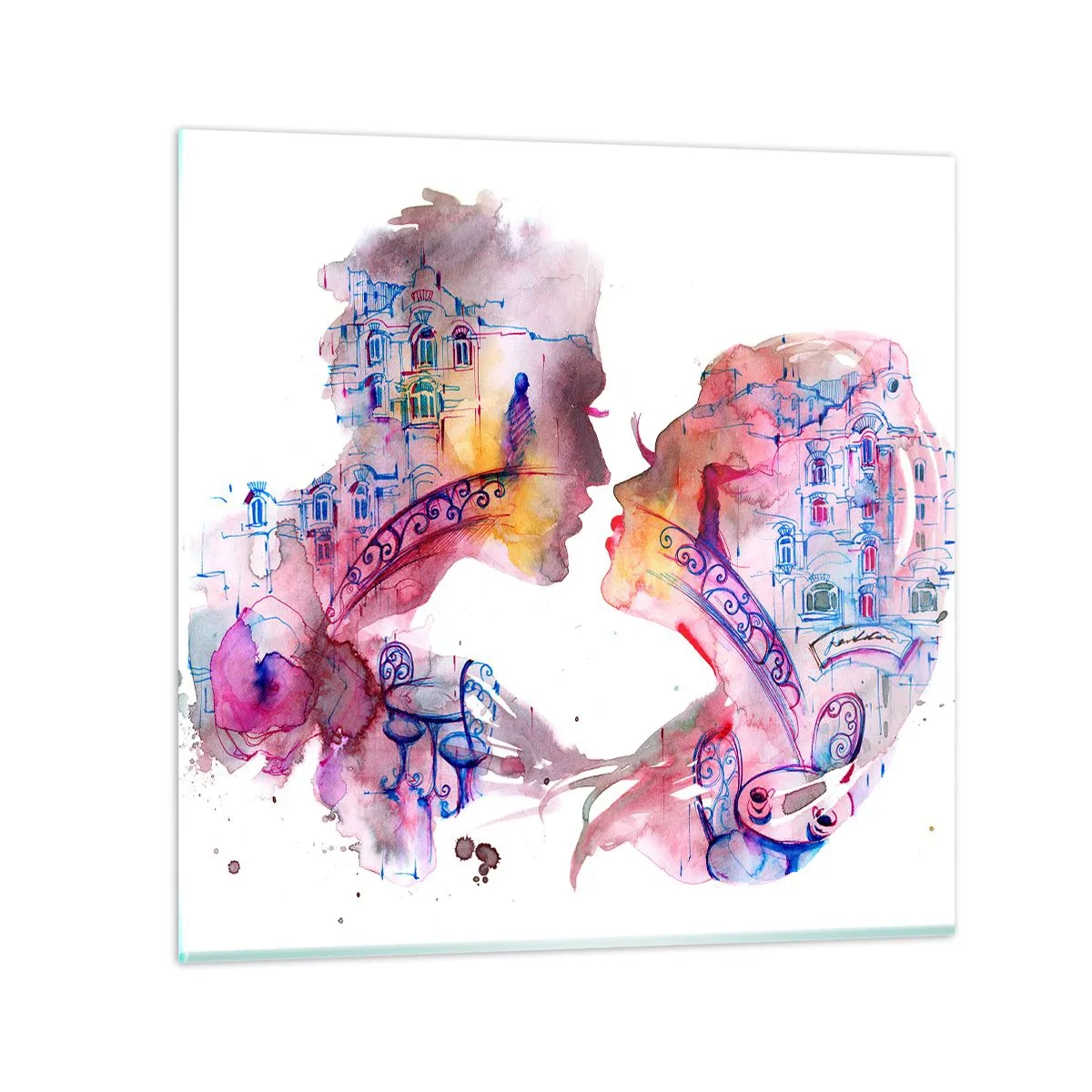 Üveg kép - A sóhajok titkos hídja - 60x60 cm