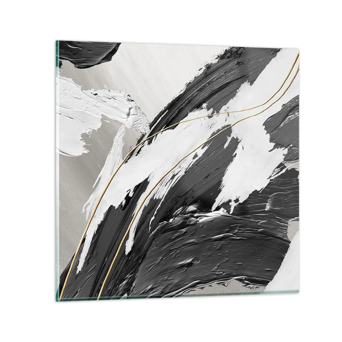 Üveg kép - Absztrakció érzékkel - 30x30 cm