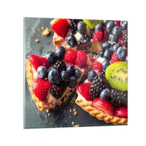 Üveg kép - Dolce vita! - 30x30 cm