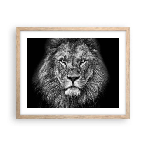 Poszter világos tölgy keretben - Őfelségi palástban - 50x40 cm