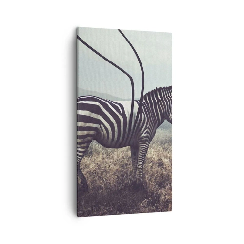 Vászonkép - Figyelem! Hiba - 45x80 cm