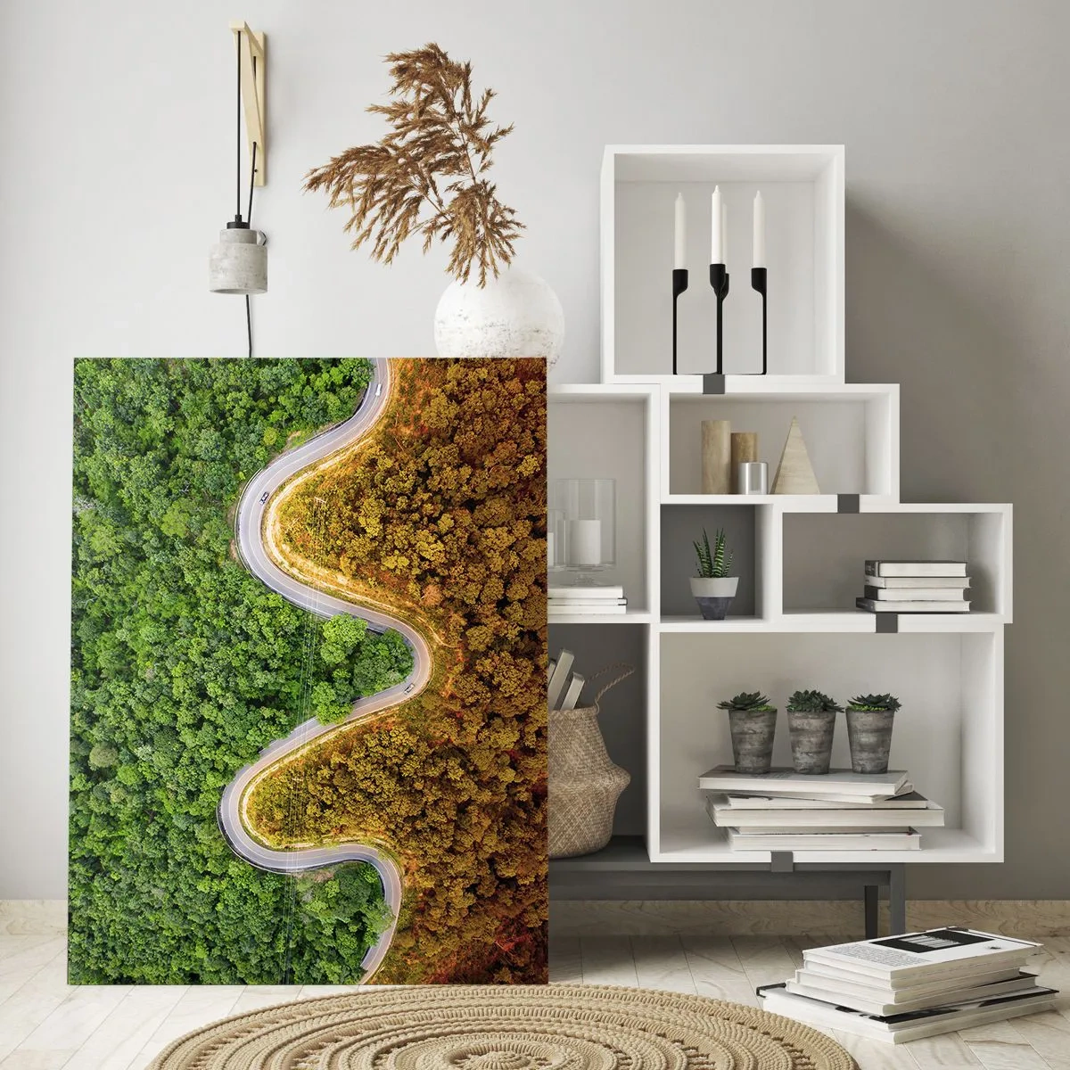 Üveg kép - Határok és áttörések - 50x70 cm