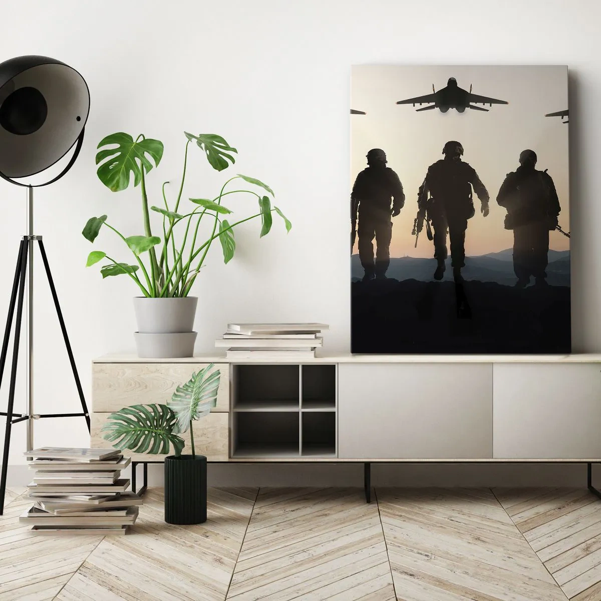 Vászonkép - Üdvözlünk a világunkban - 55x100 cm