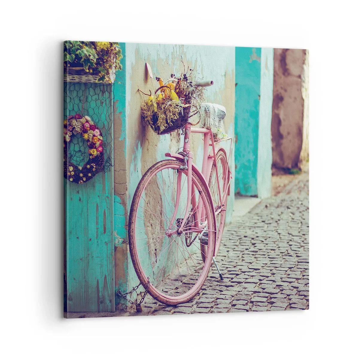 Vászonkép - Mindjárt visszajövök - 60x60 cm