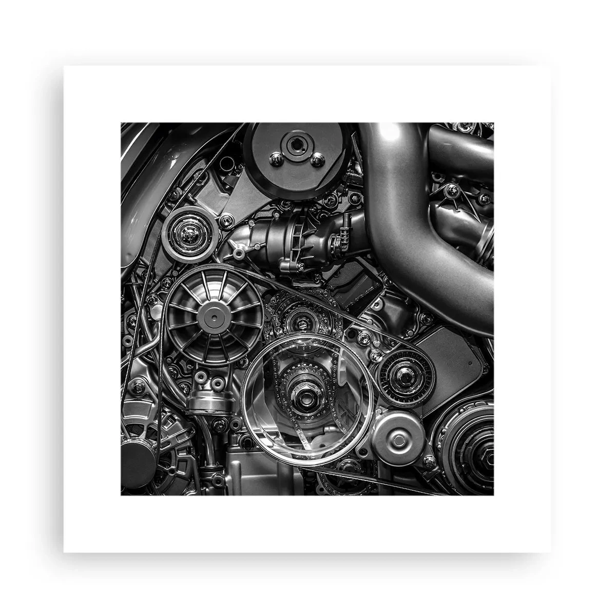 Poszter - A mechanika költészete - 30x30 cm