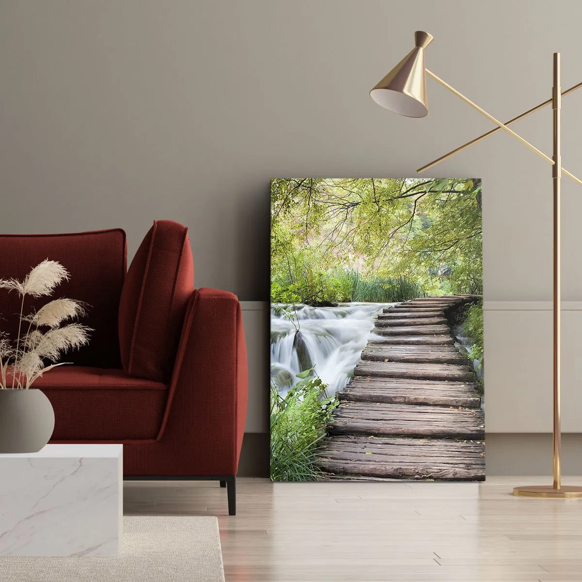 Vászonkép - A víz egyáltalán nem csendes - 70x100 cm