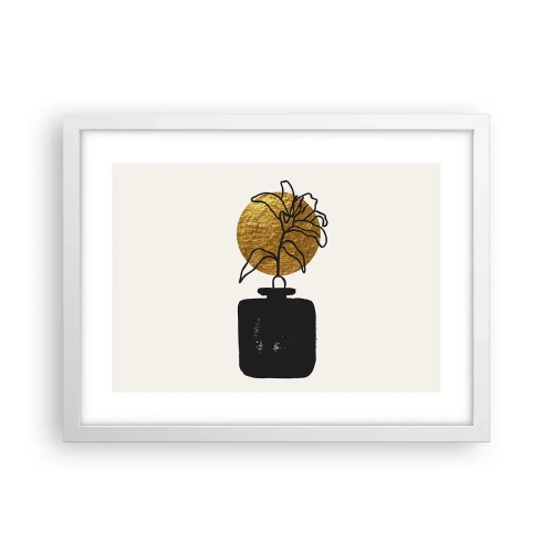 Poszter fekete keretben - Szépség az egyensúlyban - 40x30 cm