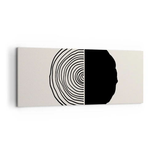 Vászonkép - Fele fele - 120x50 cm