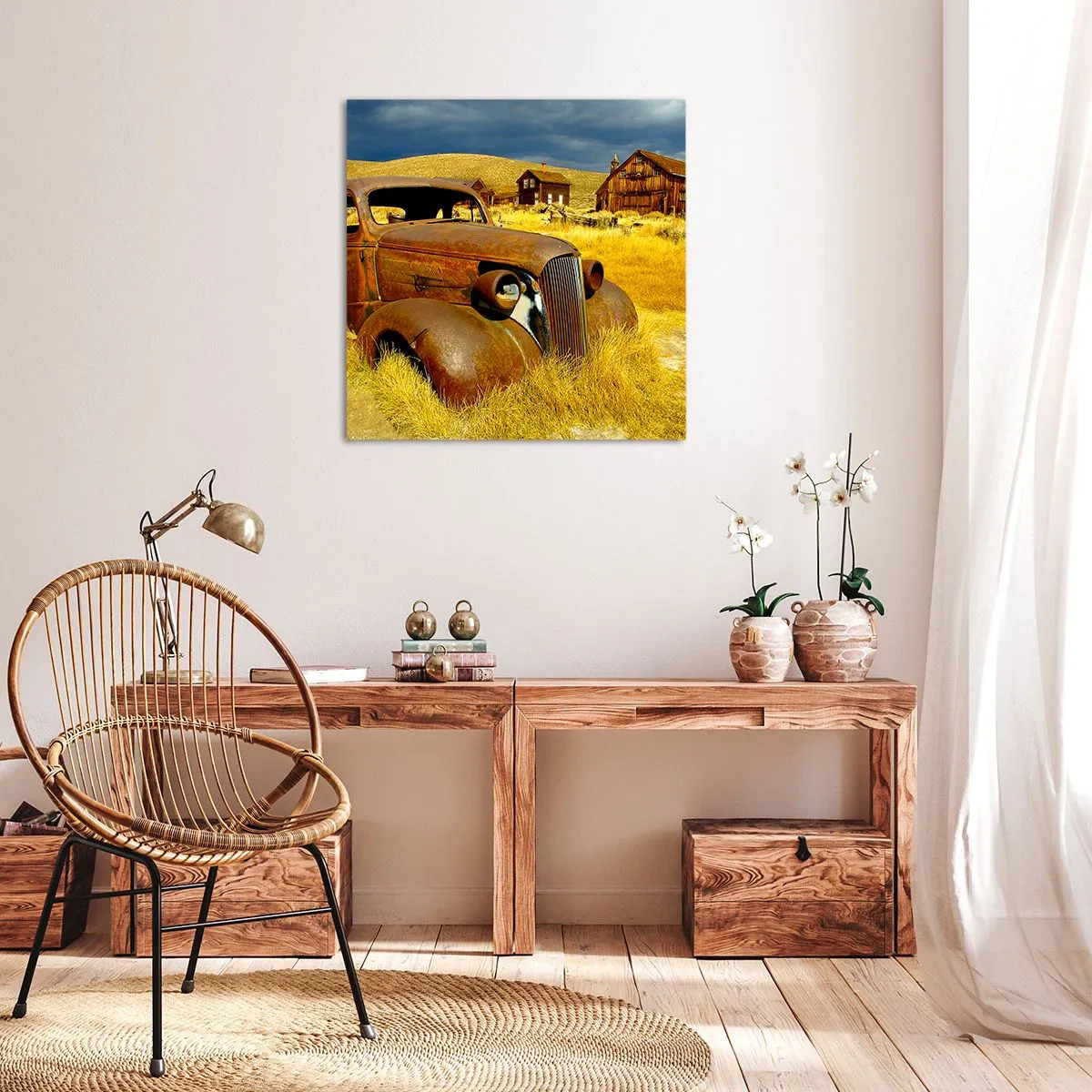 Vászonkép - Kiérdemelt pihenés - 60x60 cm