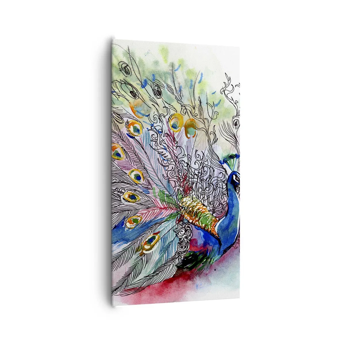 Vászonkép - Büszkeséggel a szürkeség ellen  - 65x120 cm