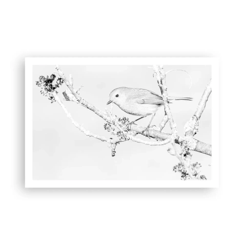 Poszter - Téli reggel - 91x61 cm