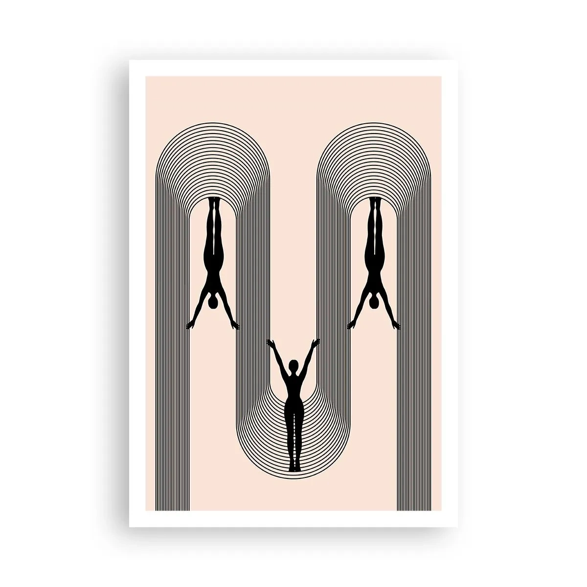 Poszter - Fejjel lefelé - 70x100 cm