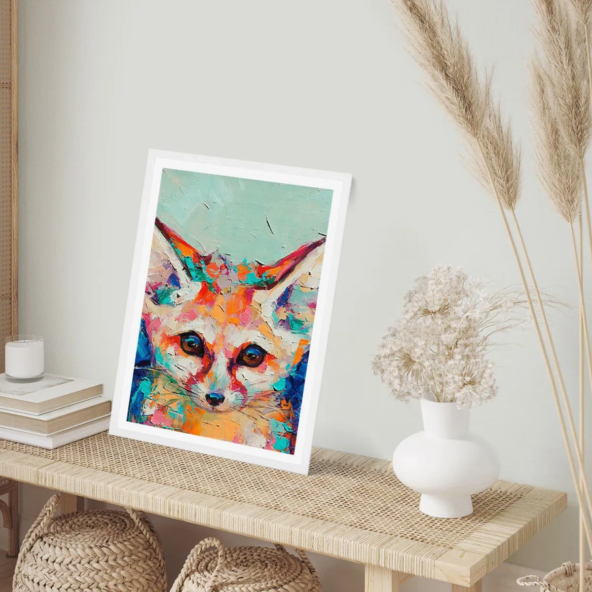 Poszter fekete keretben - Készen álltok rám? - 30x40 cm