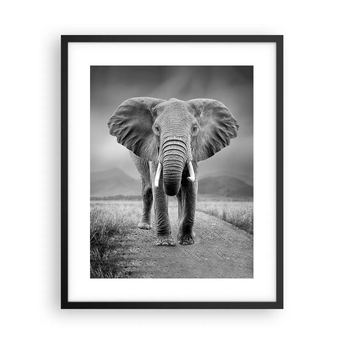 Poszter fehér keretben - A házigazda üdvözli - 40x50 cm