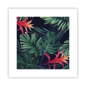 Poszter - Zölden égni - 30x30 cm