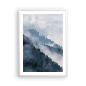 Poszter fekete keretben - A hegyek misztikája - 50x70 cm