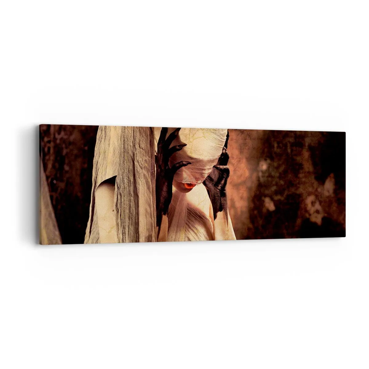 Vászonkép - A jó és a rossz között - 90x30 cm