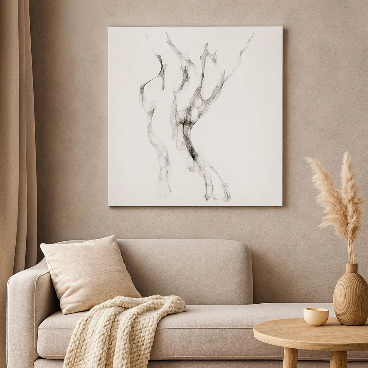 Vászonkép - Gyönyörű és erős - 30x30 cm