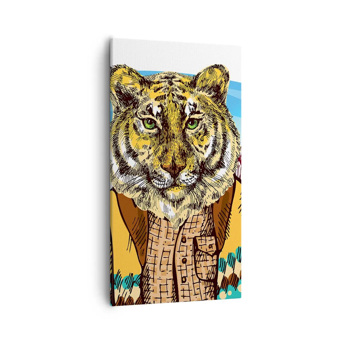 Vászonkép - Nem olyan vad, mint ahogy lerajzolják - 55x100 cm