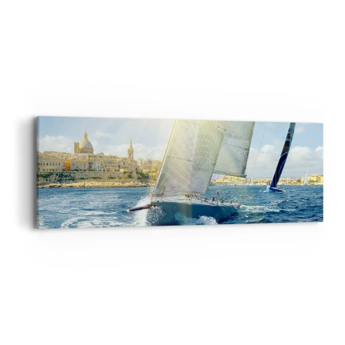 Vászonkép - Ideje elhagyni a várost - 90x30 cm