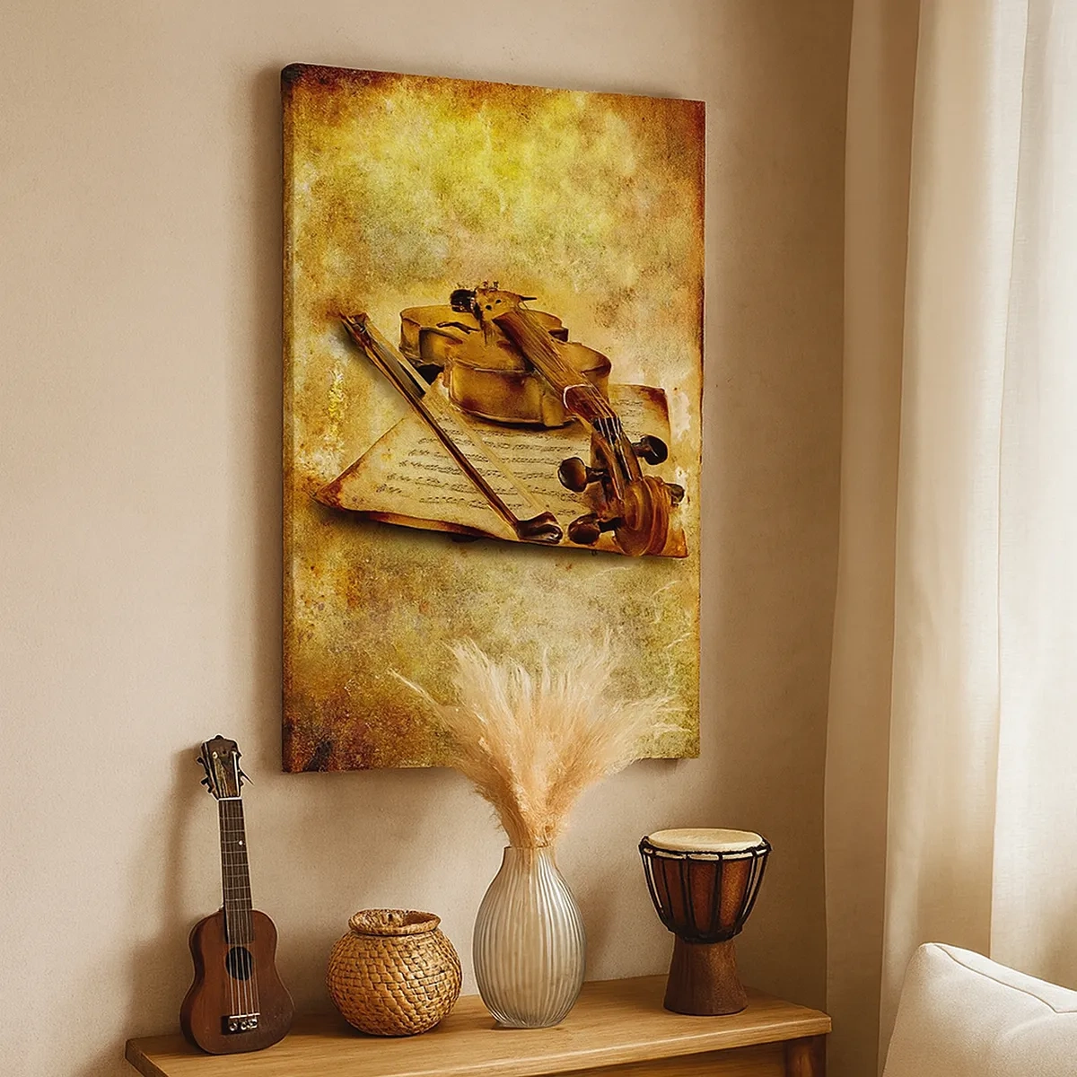 Vászonkép - Azonnal szükség van egy virtuózra - 50x70 cm