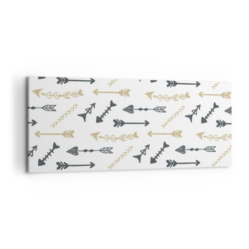 Vászonkép - Az íjász álma - 120x50 cm