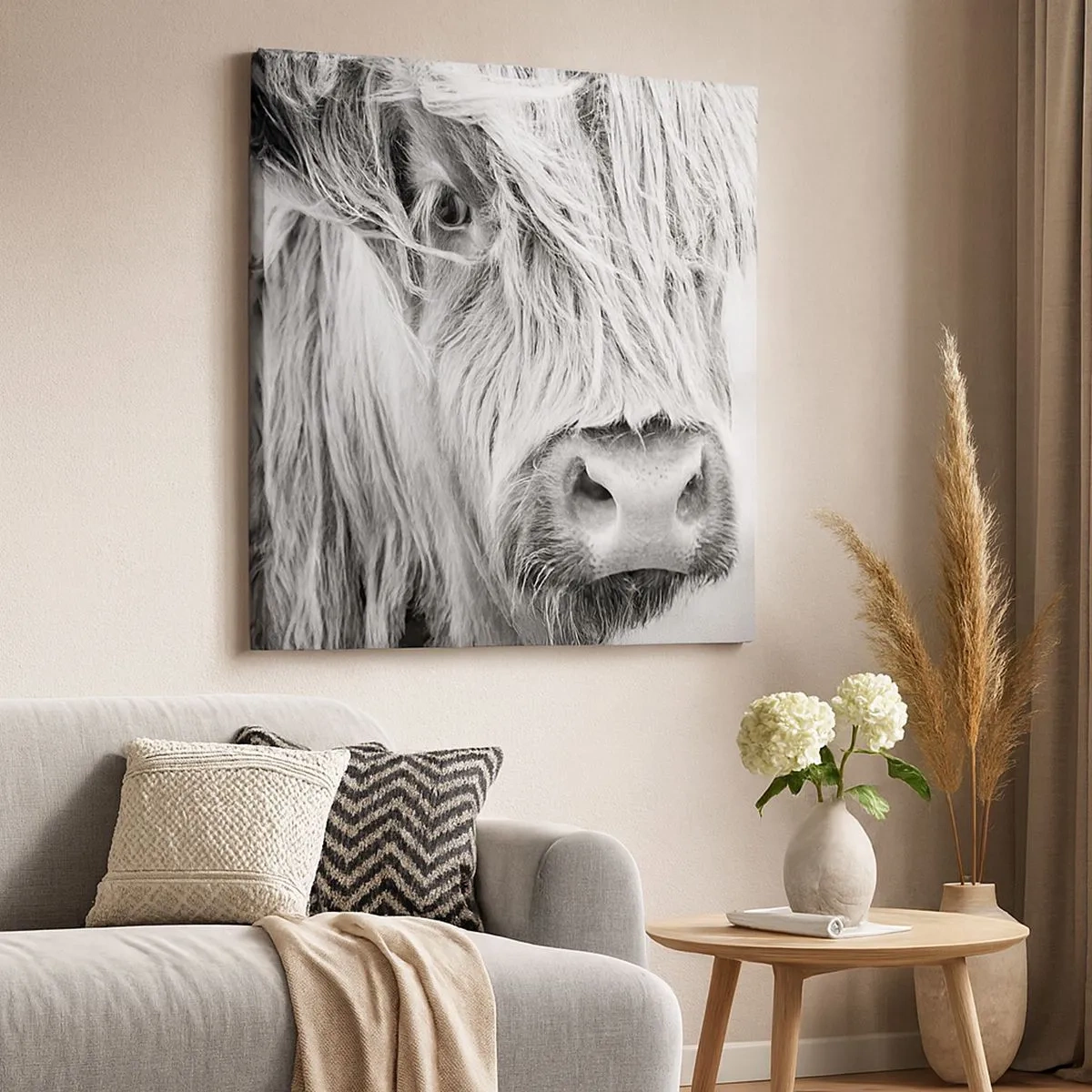 Vászonkép - Skót vadság - 30x30 cm