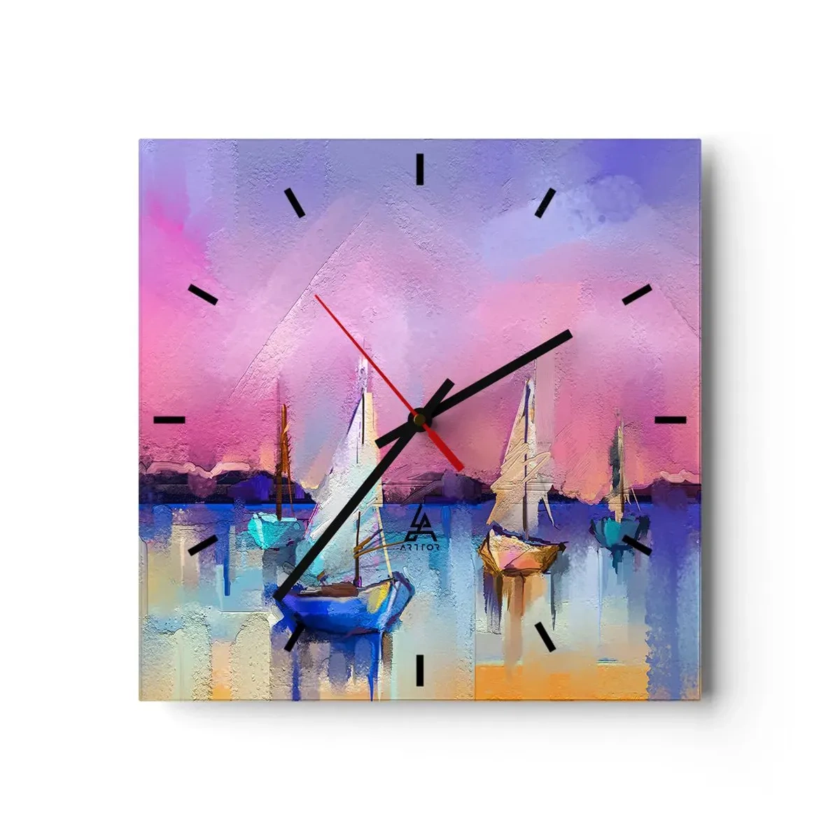 Falióra, Óra - Irány: széles vizek - 30x30 cm