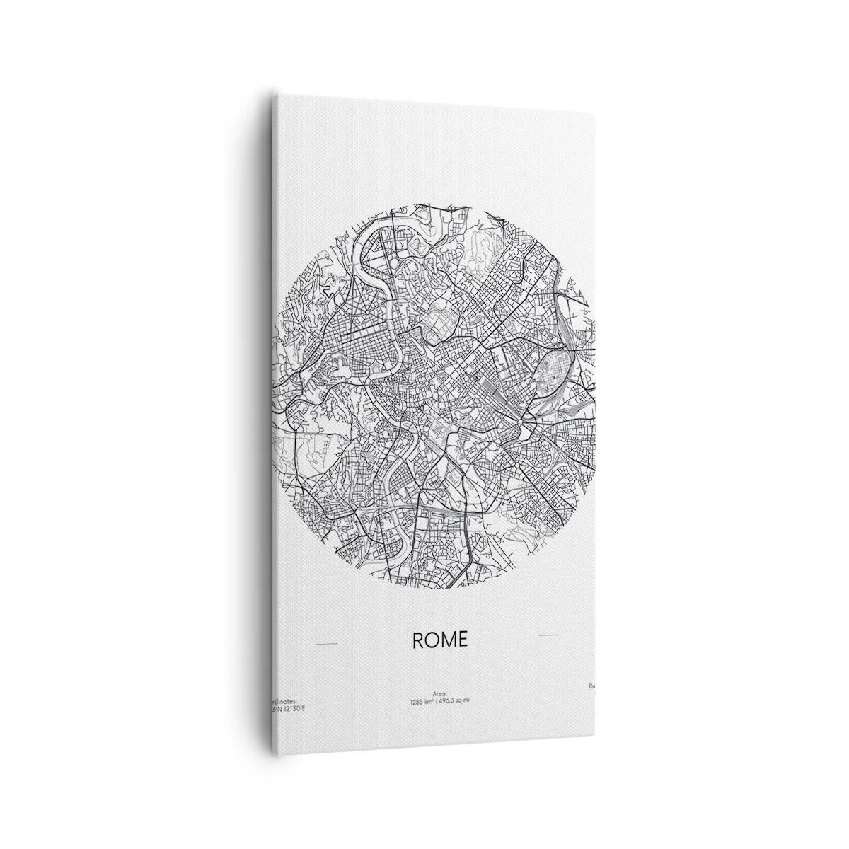 Vászonkép - Róma anatómiája - 55x100 cm