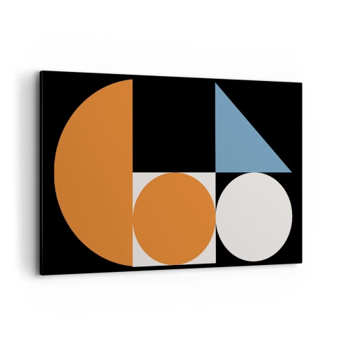 Vászonkép - Képletes rendszer - 120x80 cm