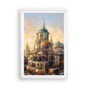 Poszter fekete keretben - A városok városa - 61x91 cm