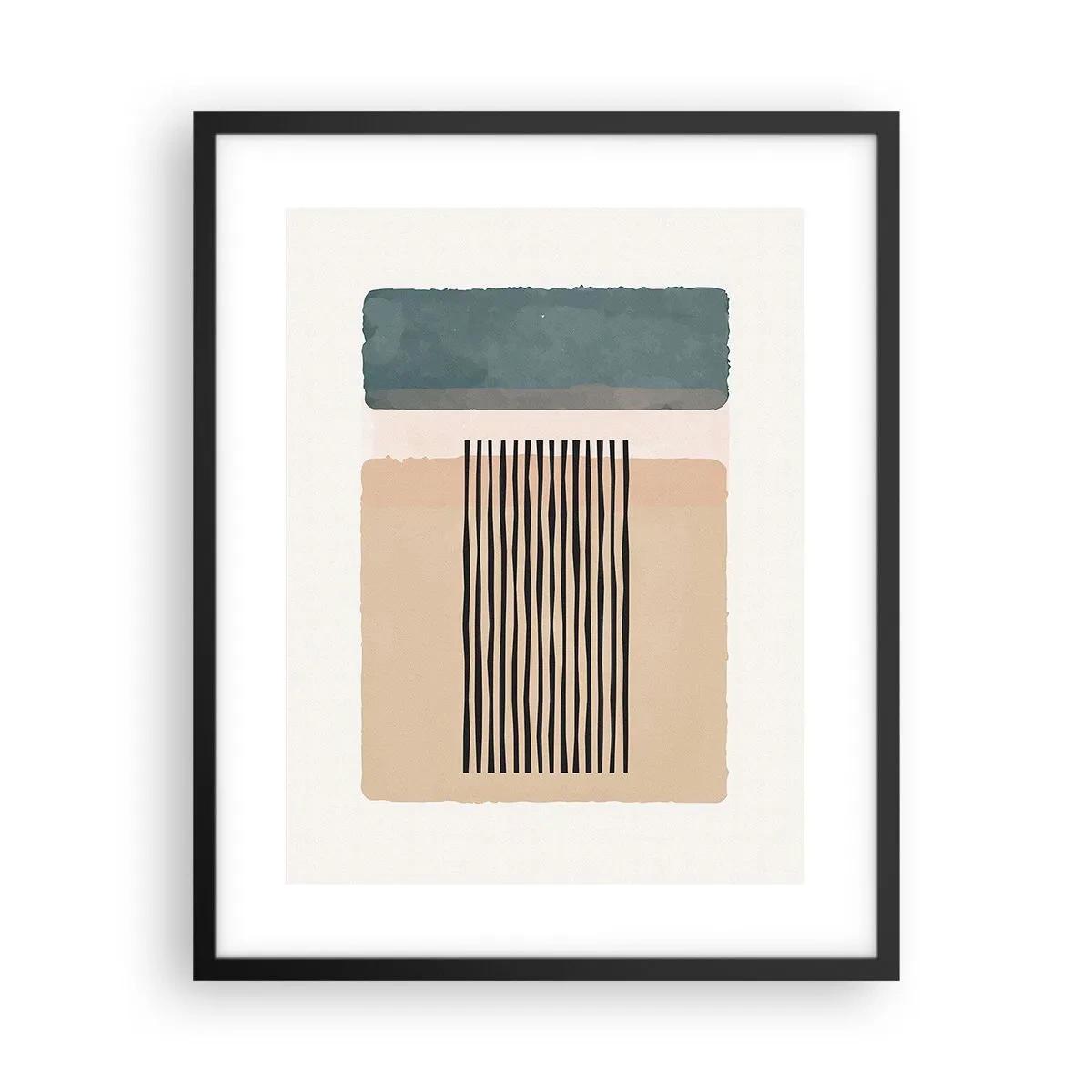 Poszter fehér keretben - Minden rendben - 40x50 cm