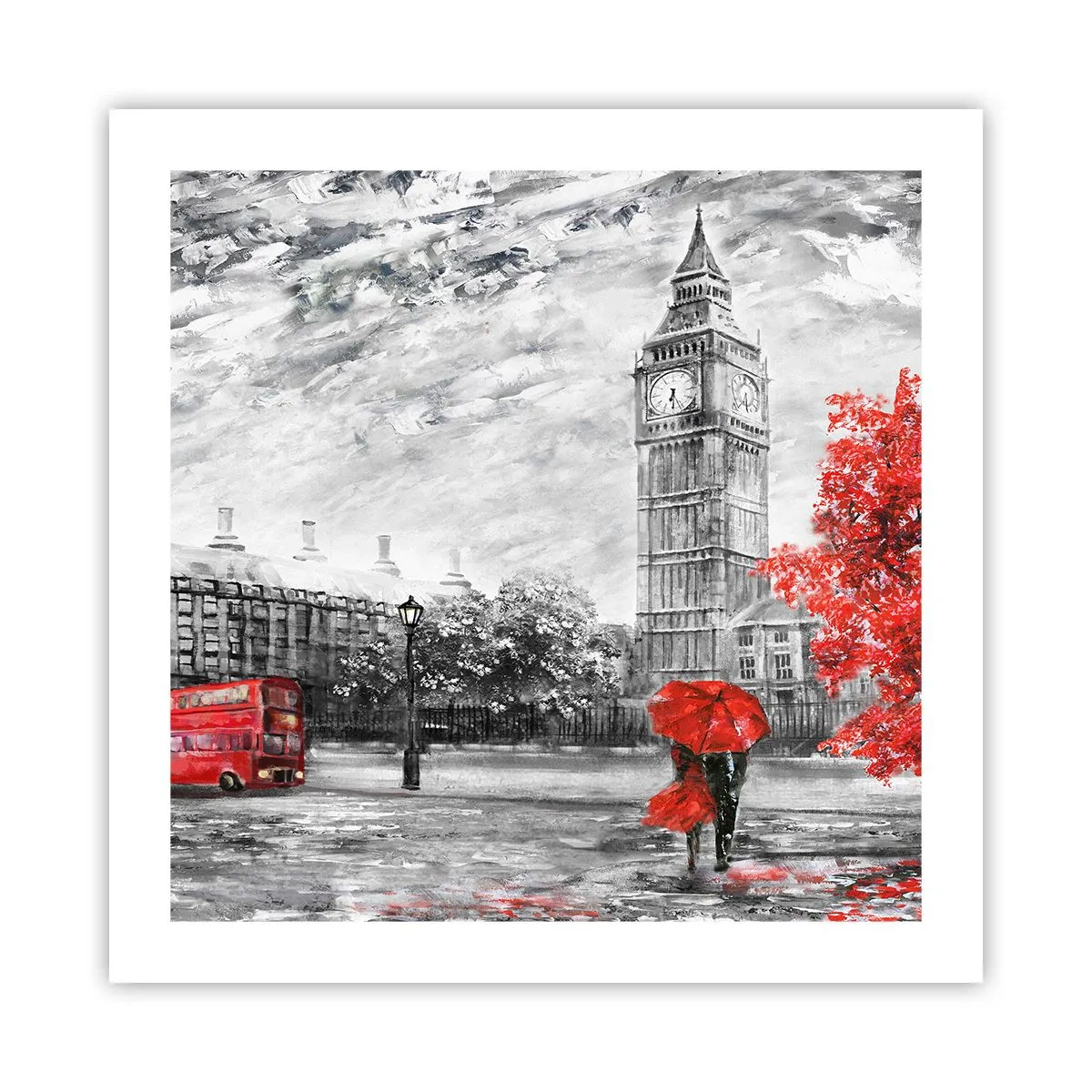 Poszter - Izgalmas nap - 50x50 cm