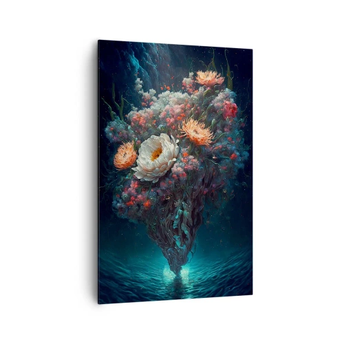 Vászonkép - Furcsa kert - 80x120 cm