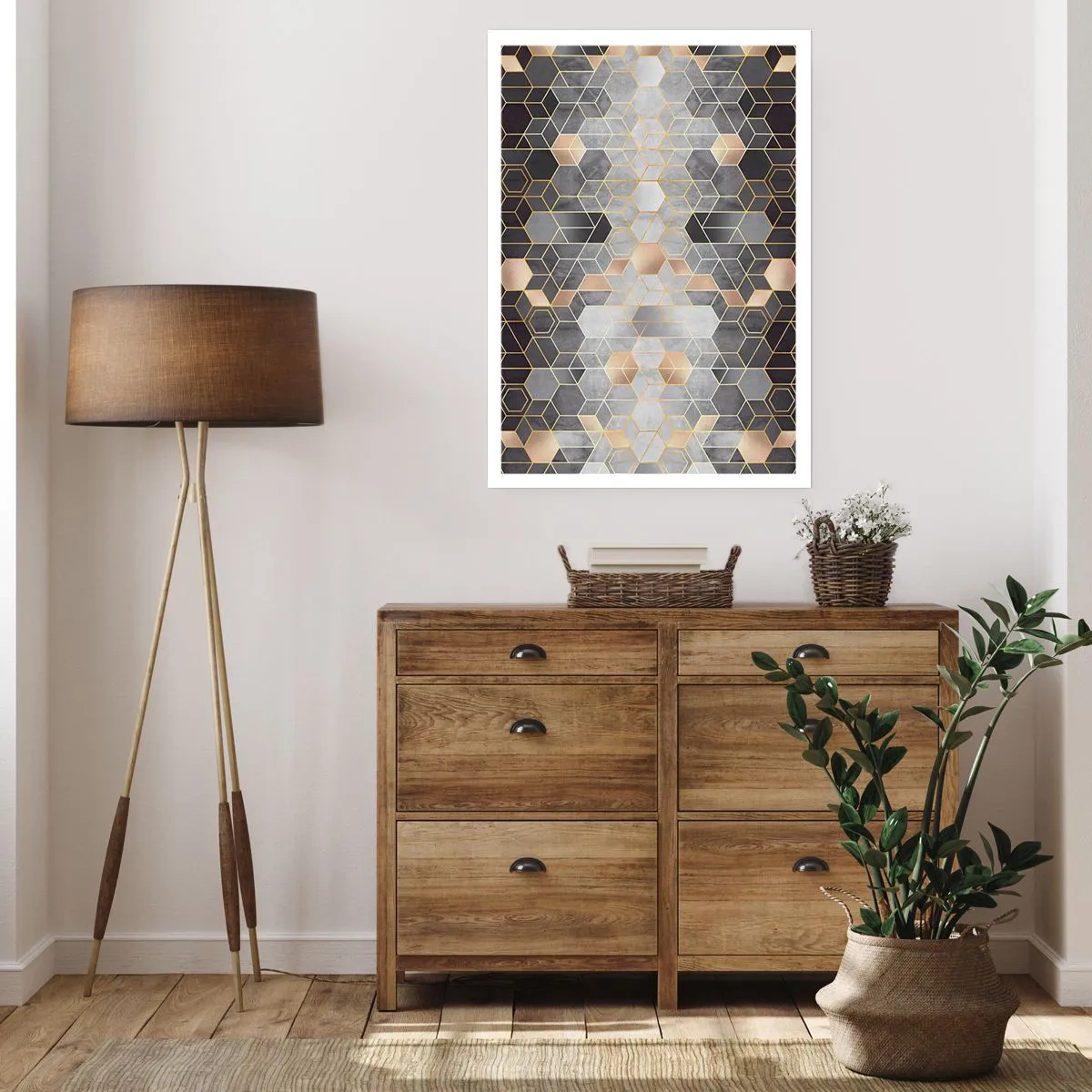 Poszter - Gyémánt kompozíció - 50x70 cm