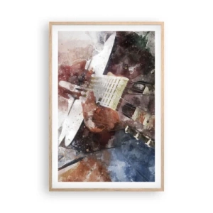 Poszter világos tölgy keretben - És mit gondolsz róla? - 61x91 cm