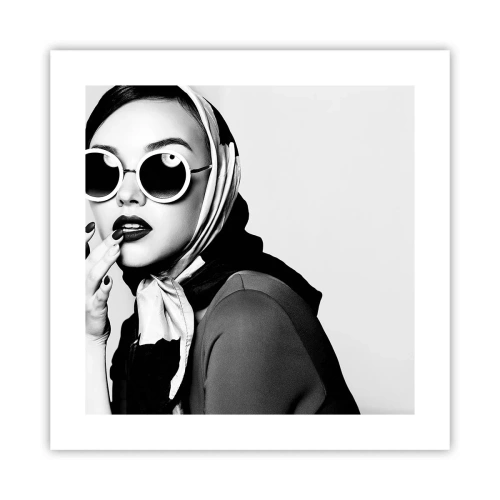 Poszter - Üdvözlet a 60-as évekből - 40x40 cm