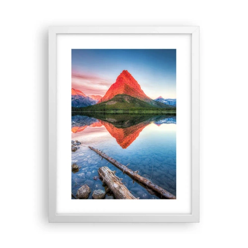 Poszter fekete keretben - Forróság és hideg - 30x40 cm