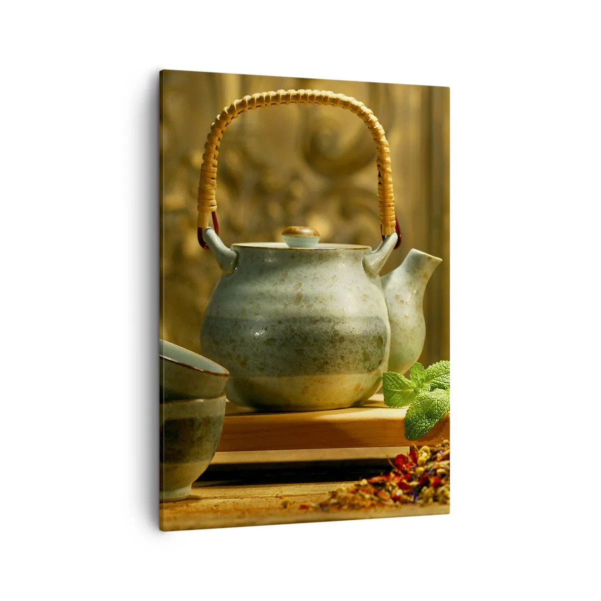 Vászonkép - Szerződés a tea ivásról - 50x70 cm